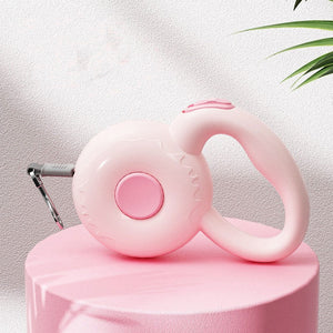 Reflective Retractable Pet Leash With Durable Rope