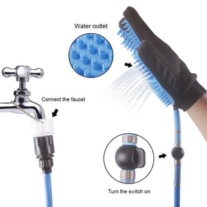 Transform Your Pet Bathing Experience with Five Finger Pet Bath Gloves