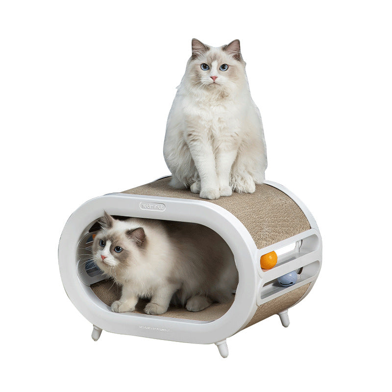Cat Scratch Board Villa Nest With Chamfer Play Design