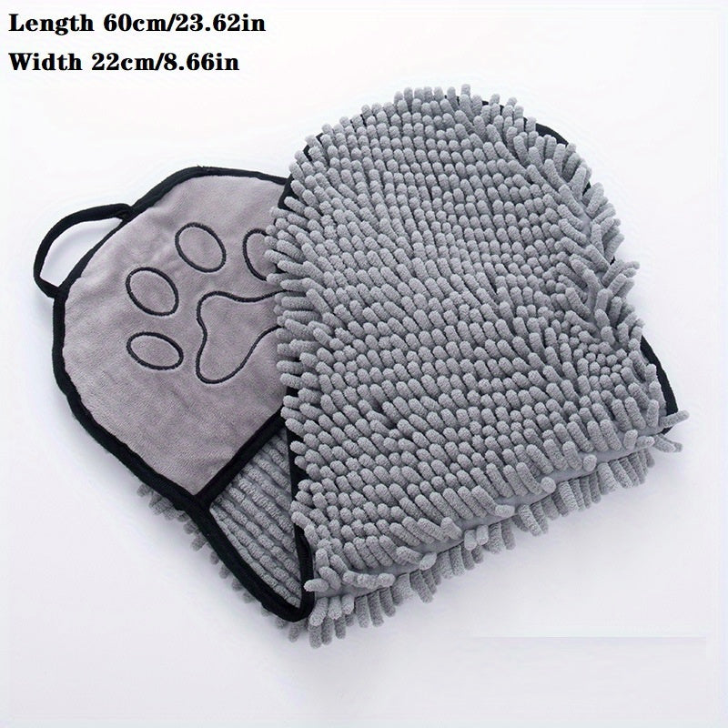Absorbent Pet Bath Towel Microfiber Quick Drying Wrap