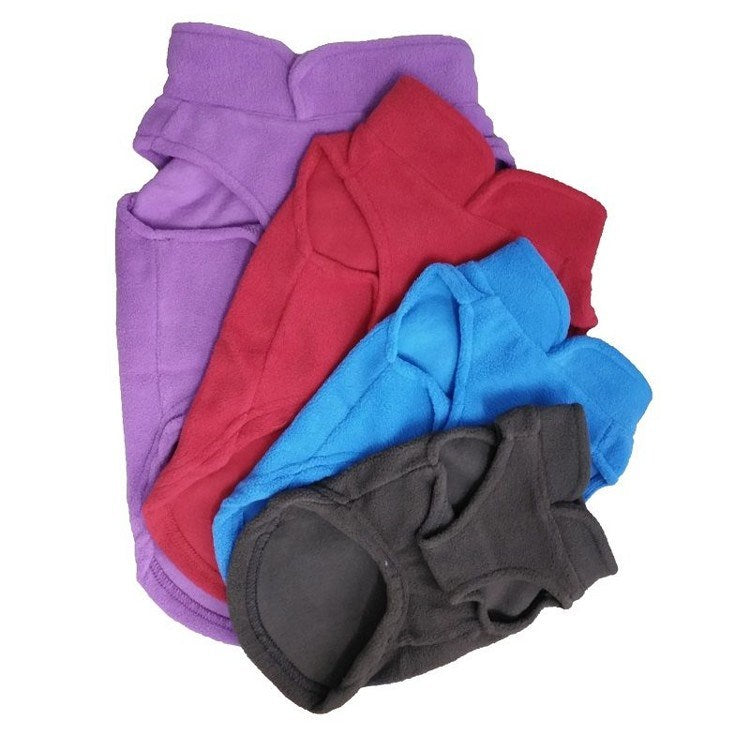 Pet Fleece Warm Coat Jacket Vest