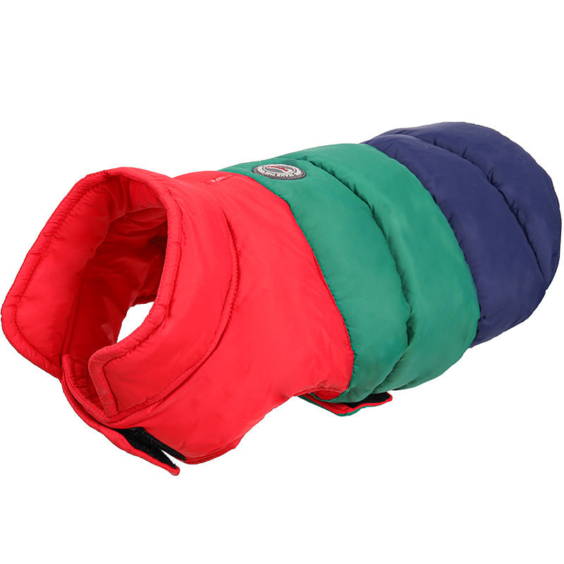 Pet Thickened Warm Water Repellent Winter Jacket