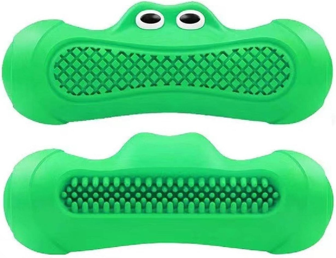 Pet Rugby Rubber Teething Chew Bite Resistant Toy