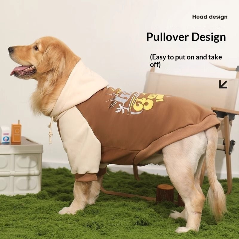 Pet Large Breed Warm Knit Sweater