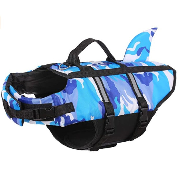 Pet Camouflage Swimming Life Jacket Safety Vest