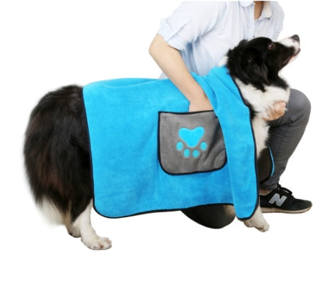Absorbent Quick Dry Pet Bath Towel