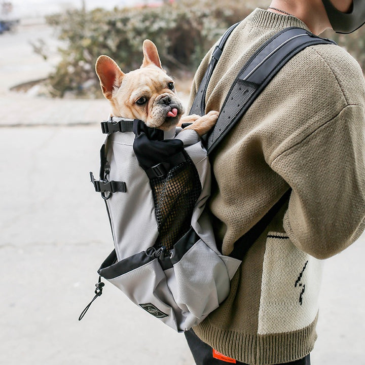 Portable Double Shoulder Pet Travel Backpack Carrier