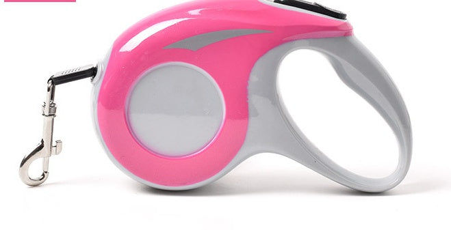 Stretchable Retractable Pet Leash For Secure Control