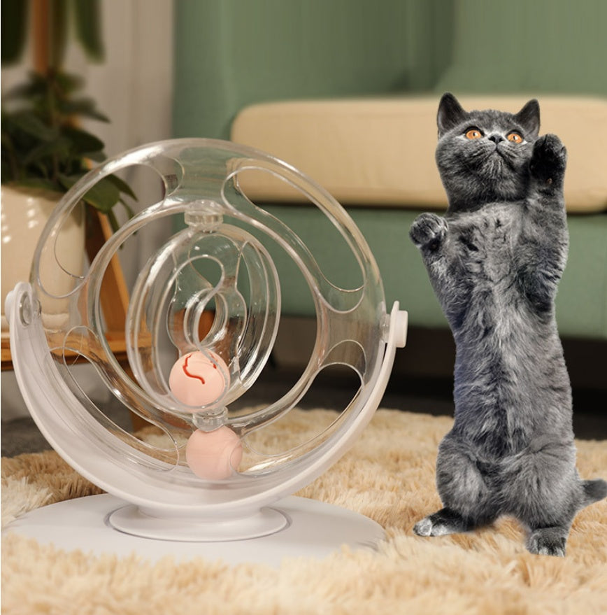 Interactive Pet Turntable Educational Toy For Mental Stimulation