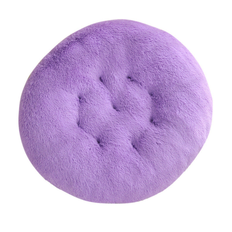 Plush Round Pet Bed for Ultimate Comfort and Warmth