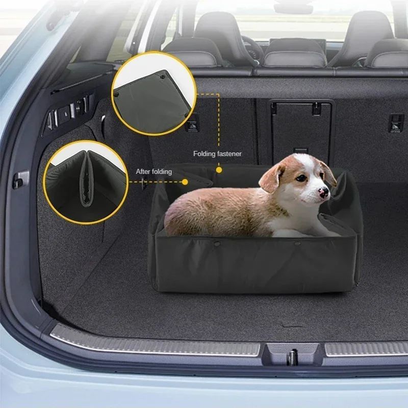 Portable 3-In-1 Pet Travel Bed Carrier Mat Cushion