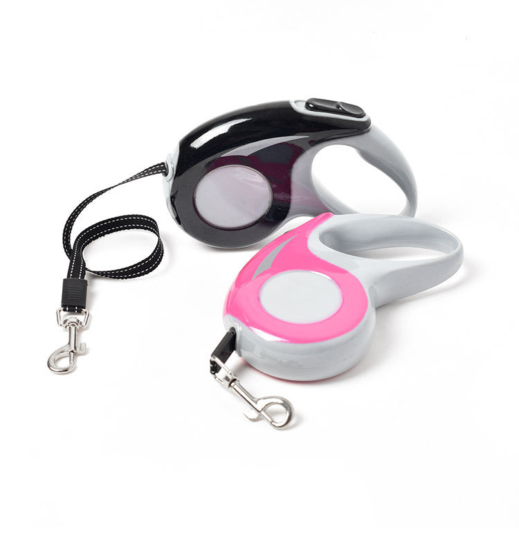 Stretchable Retractable Pet Leash For Secure Control