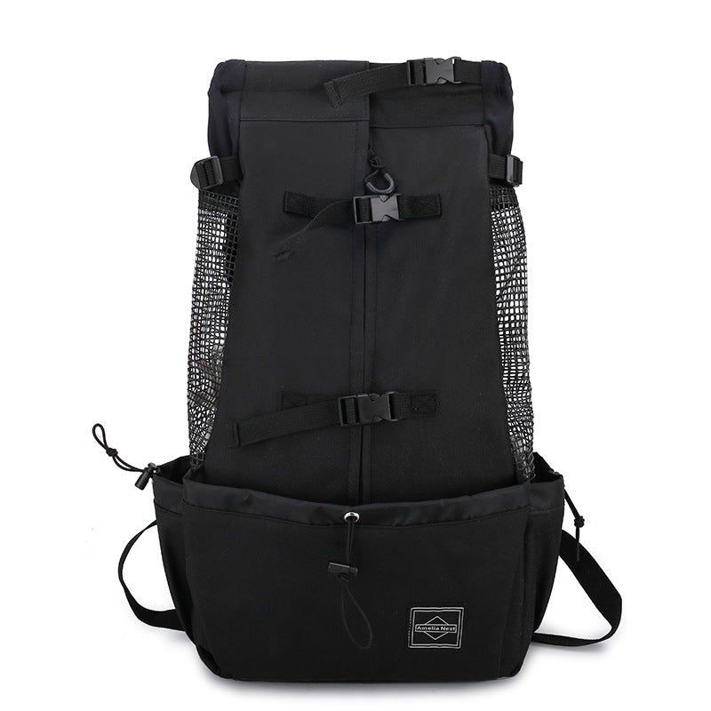 Portable Double Shoulder Pet Travel Backpack Carrier