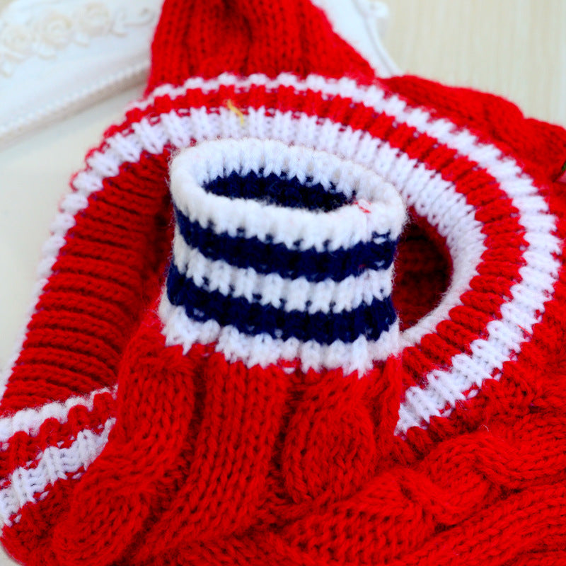 Pet Warm Knit Sweater