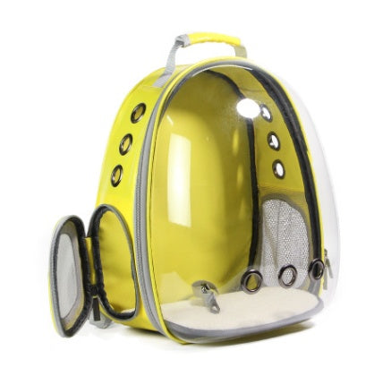 Portable Bubble Pet Backpack Carrier Space Capsule Design