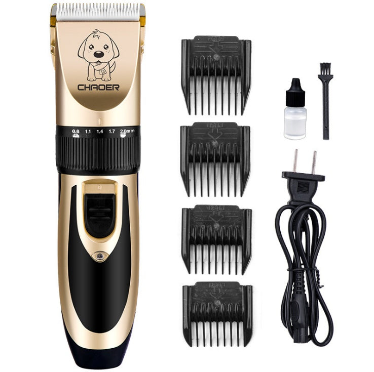 Professional Pet Hair Trimmer Electric Grooming Tool With Nail Clipper