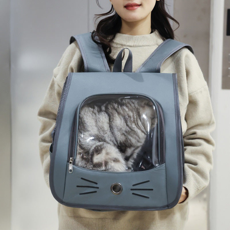Breathable Portable Pet Backpack Carrier For Travel