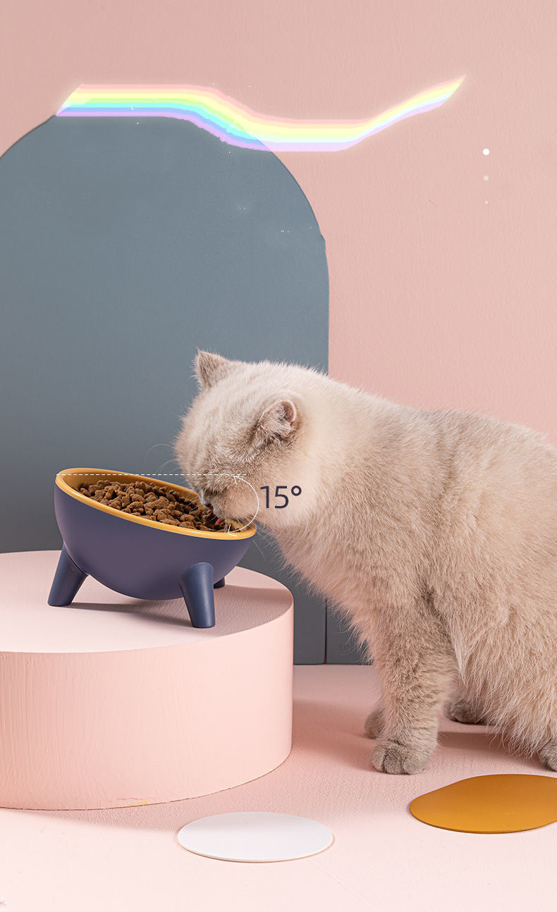 Pet Feeding Bowl With Stand For Small Animals
