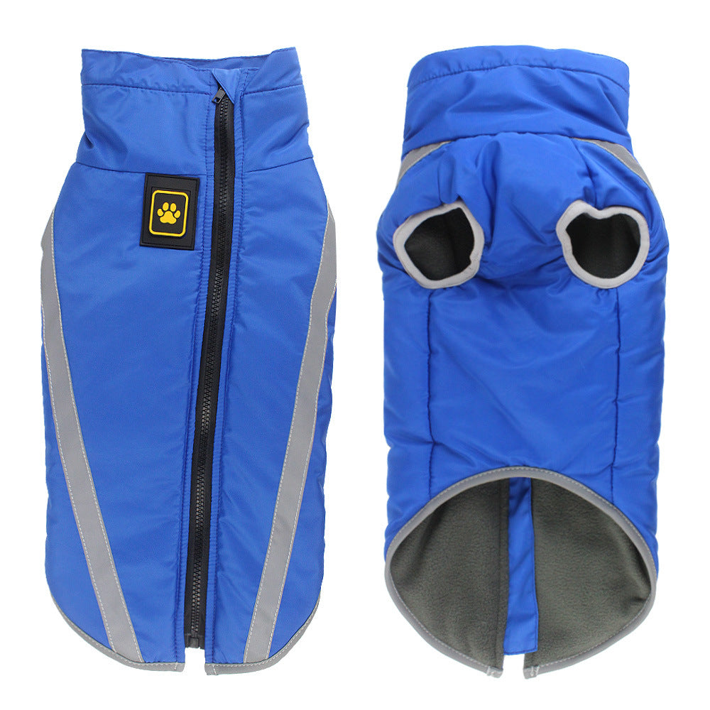 Reflective Padded Warm Winter Jacket For Pets