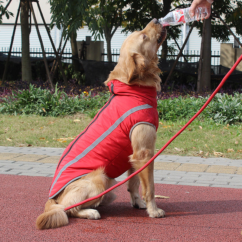Reflective Padded Warm Winter Jacket For Pets