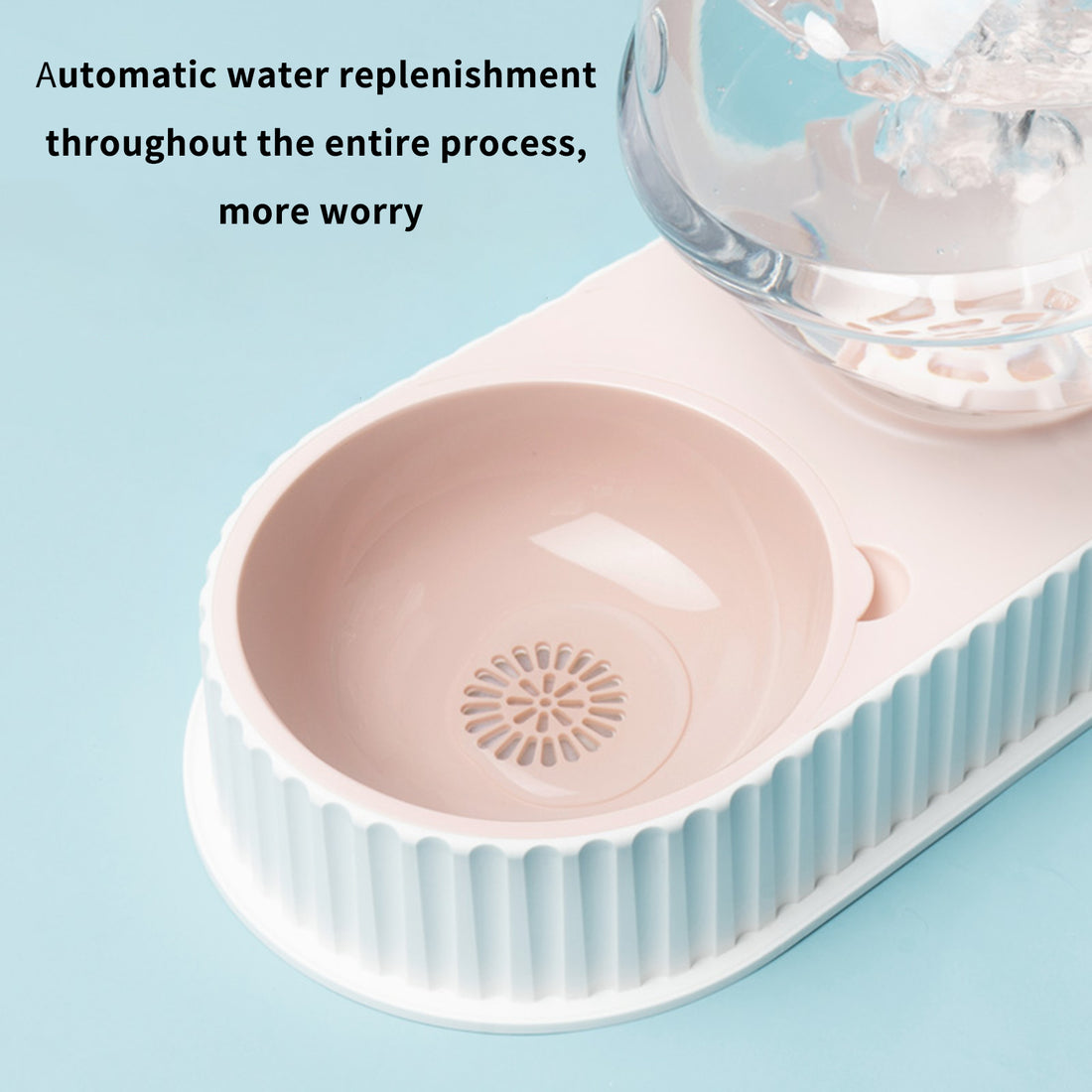 Automatic Plastic Pet Water Feeder Bowl For Pets