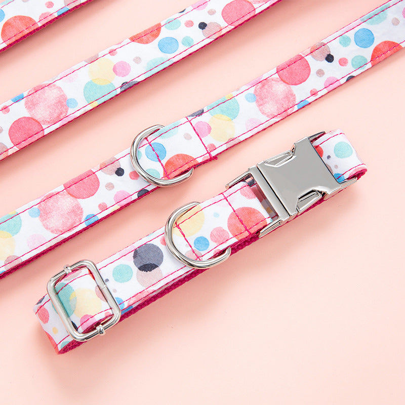 Bubble Style Pet Collar Leash With Comfortable Fit