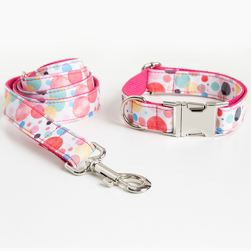 Bubble Style Pet Collar Leash With Comfortable Fit