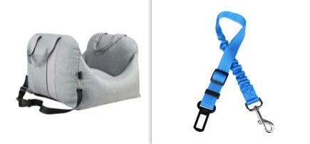 Waterproof Pet Car Safety Carrier Seat Breathable Travel Bed