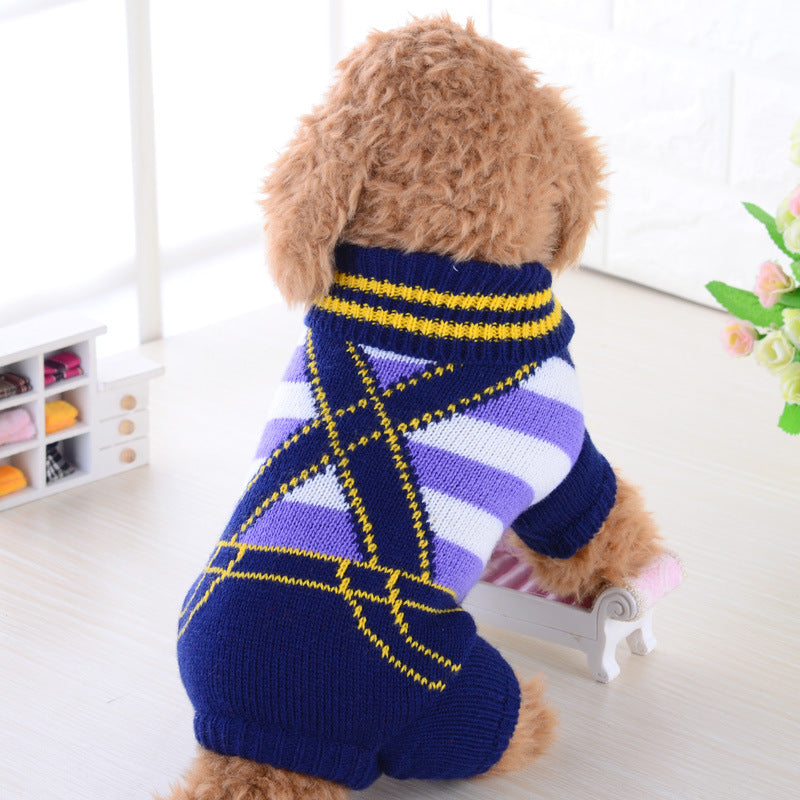 Pet Warm Knit Sweater