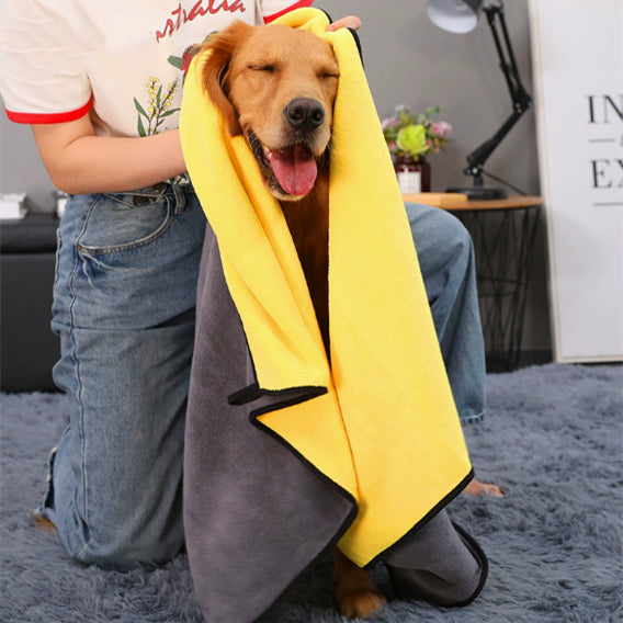 Super Absorbent Quick-Dry Pet Bath Towel