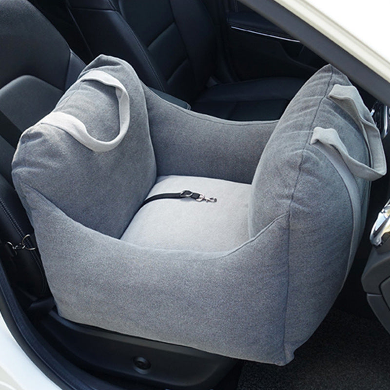 Waterproof Pet Car Safety Carrier Seat Breathable Travel Bed