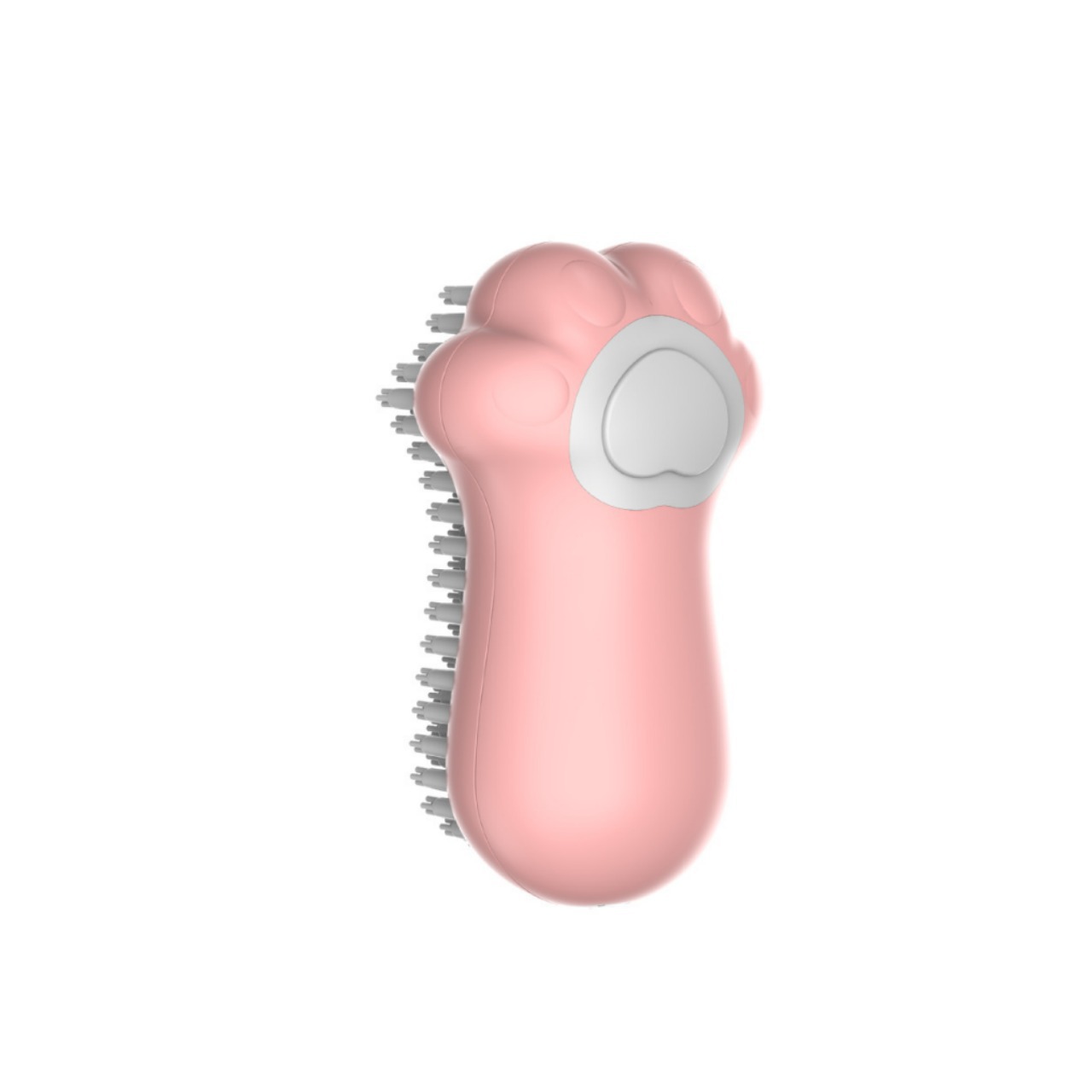 Pet Bath Massage Brush Shampoo Dispenser Silicone Grooming Tool