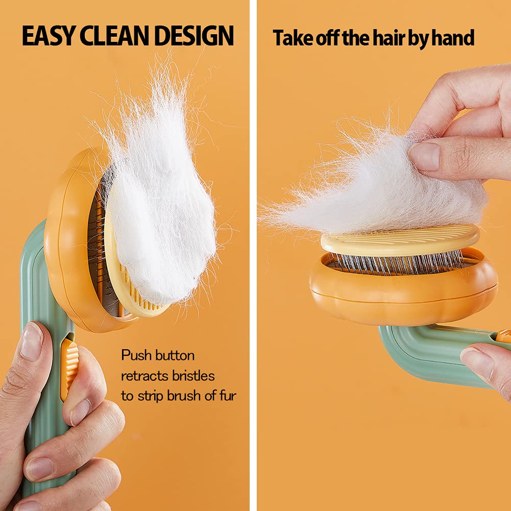 Self Cleaning Pet Grooming Slicker Brush For Pets