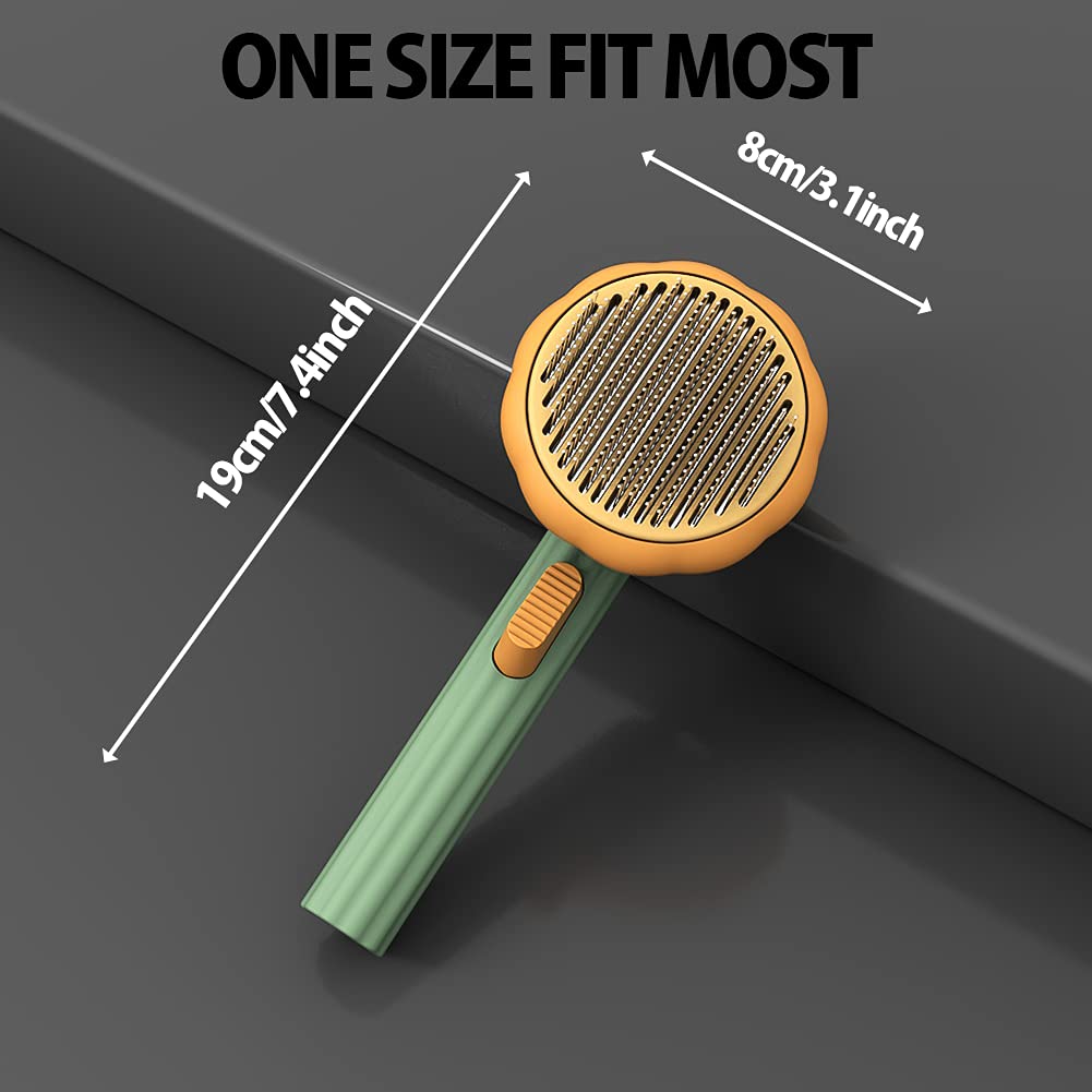 Self Cleaning Pet Grooming Slicker Brush For Pets