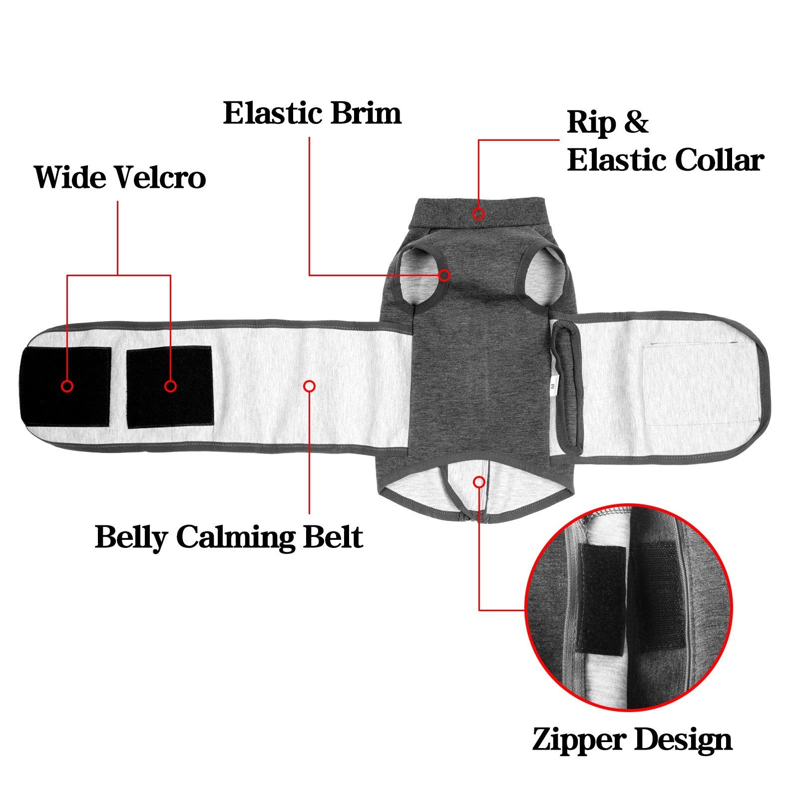 Double Layer Cotton Comfort Jacket For Pets