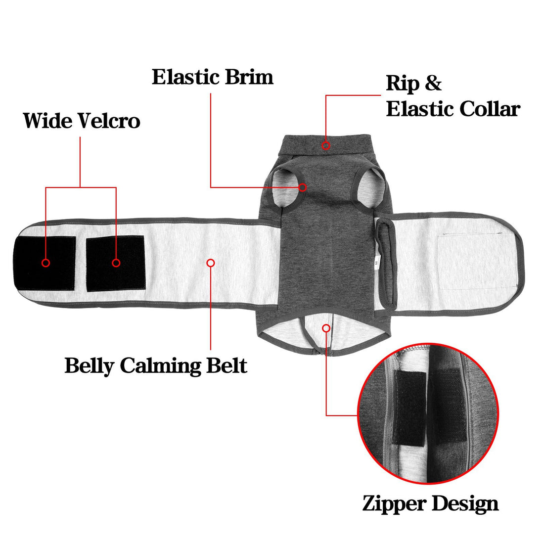 Double Layer Cotton Comfort Jacket For Pets