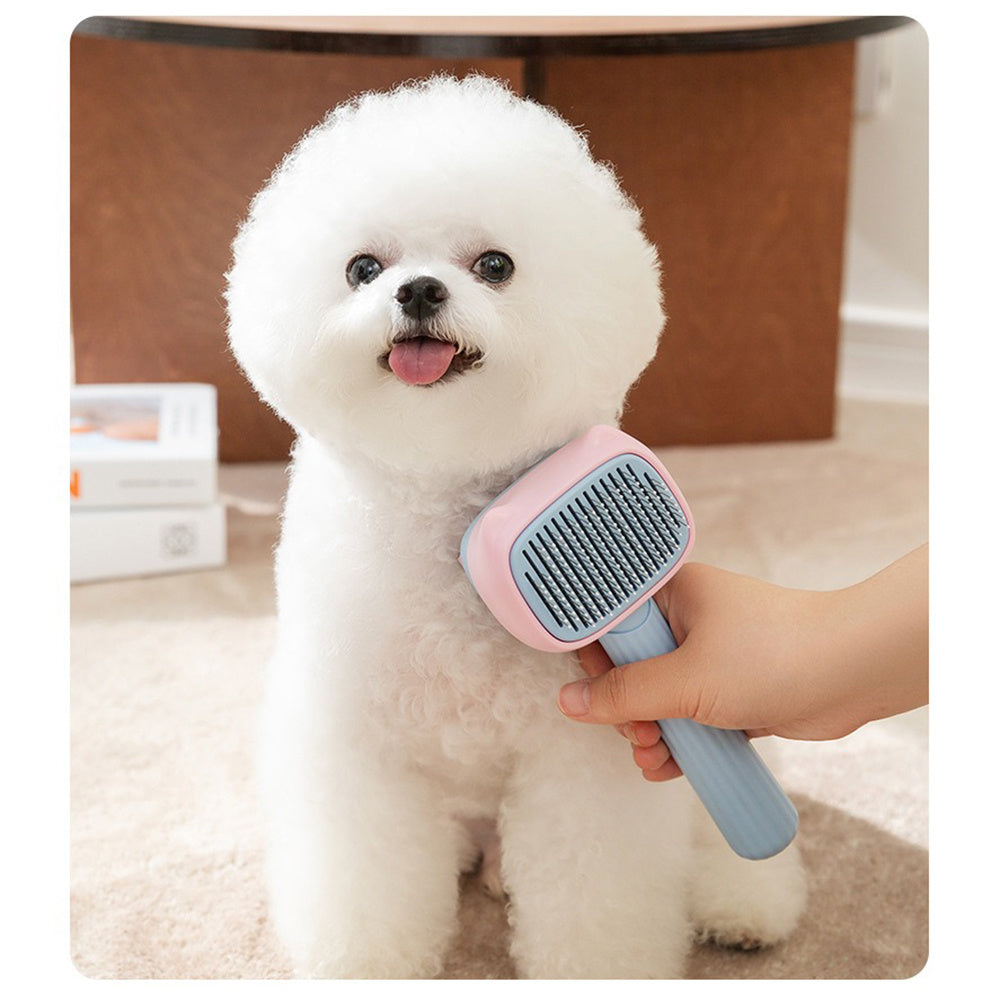 Pet Grooming Brush Deshedding Dematting Hair Removal Tool