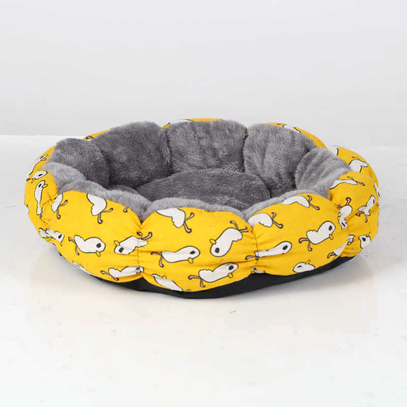 Calming Donut Pet Bed For Small And Medium Pets