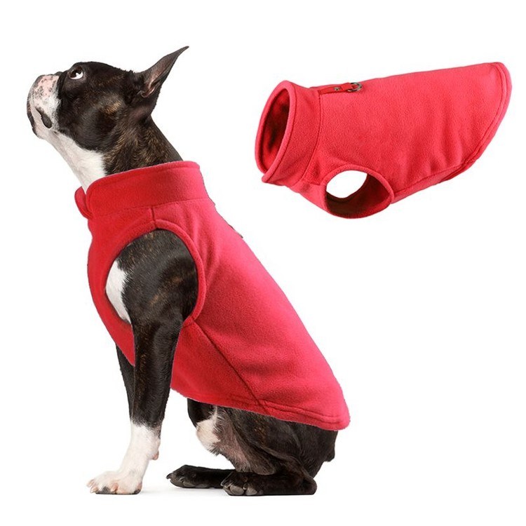 Pet Fleece Warm Coat Jacket Vest