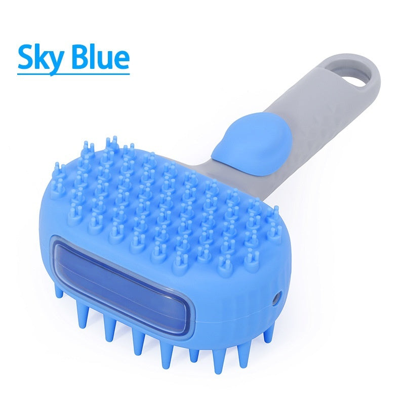 Pet Bath Shower Brush Floating Hair Cleaning Tool