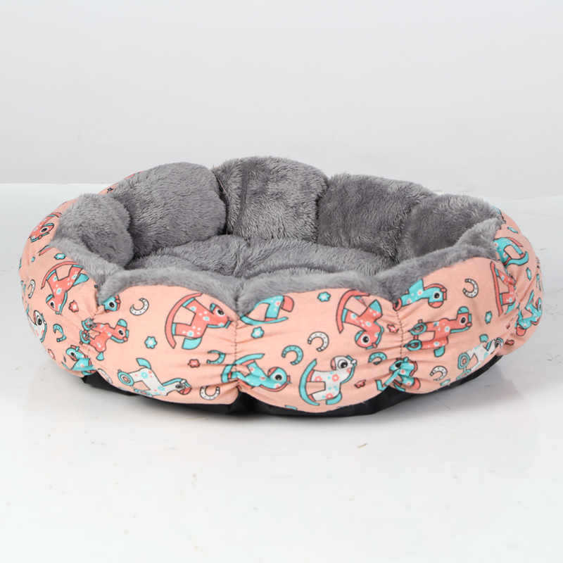Calming Donut Pet Bed For Small And Medium Pets