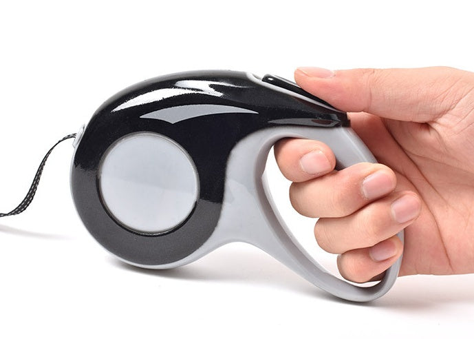 Stretchable Retractable Pet Leash For Secure Control