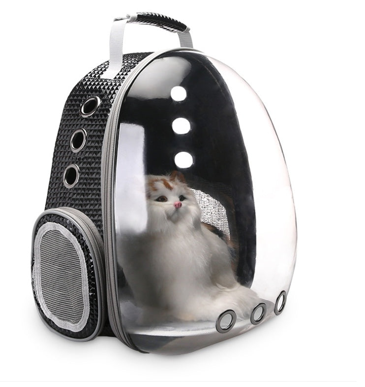 Portable Bubble Pet Backpack Carrier Space Capsule Design
