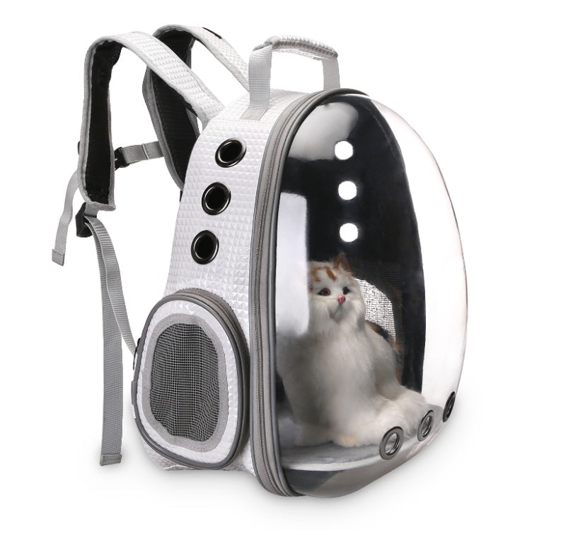 Portable Bubble Pet Backpack Carrier Space Capsule Design