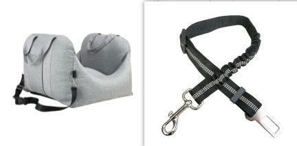 Waterproof Pet Car Safety Carrier Seat Breathable Travel Bed