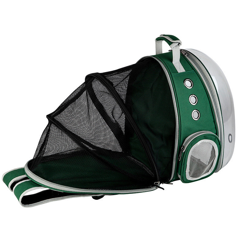 Portable Bubble Pet Backpack Carrier Space Capsule Design