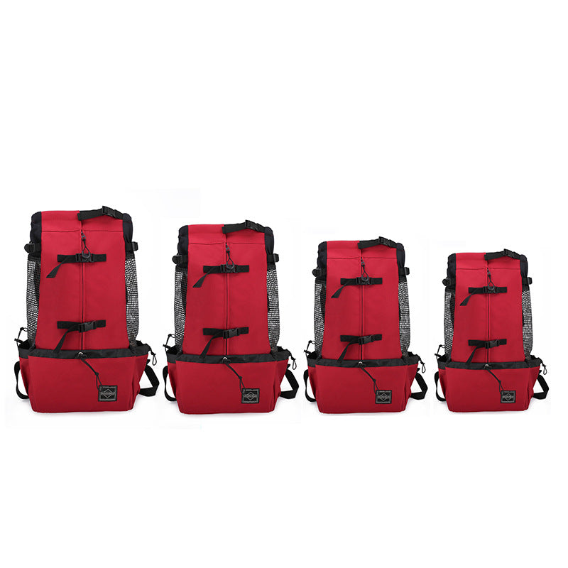 Portable Double Shoulder Pet Travel Backpack Carrier