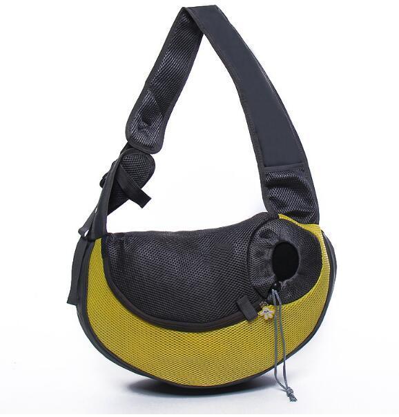 Pet Mesh Oxford Travel Carrier Shoulder Tote Bag