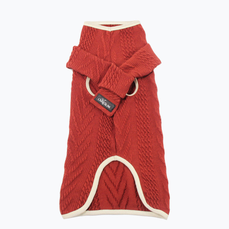 Pet Vintage Twist Knit Sweater