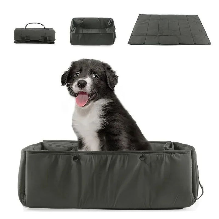 Portable 3-In-1 Pet Travel Bed Carrier Mat Cushion